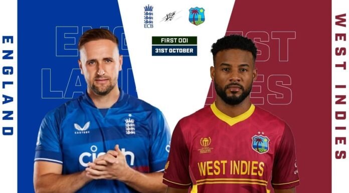 England Faces Defeat Against West Indies in First ODI: A Promising Start for New Talent